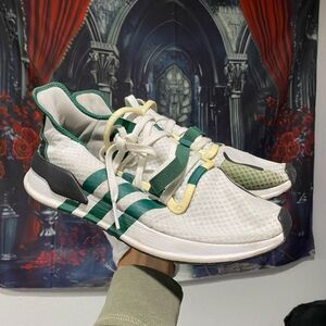 Adidas U Path White Collegiate Green Size 10.5 - Athletic Sneakers